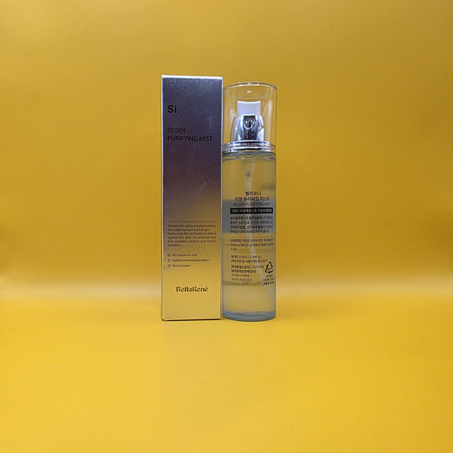 벨라르니BellaRene P [09] 리젠 퓨리마잉 미스트 전성분 멜로시라 눔물로이데스추출물 포함, 8개, 100ml