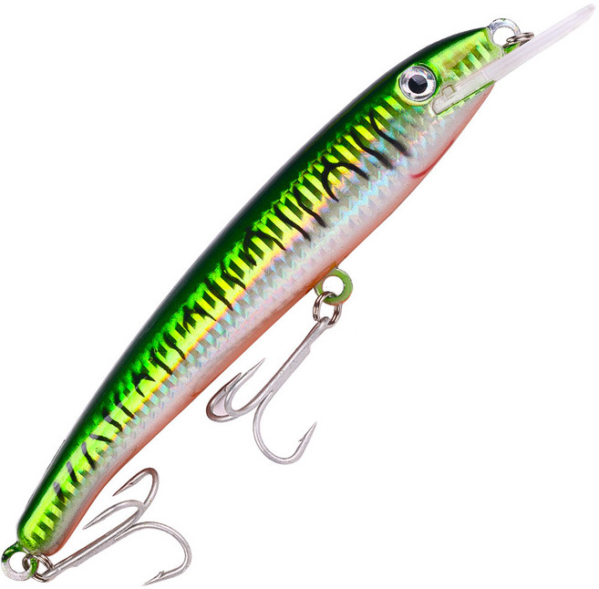 Minnow 바다 낚시 농어 바닷물 미끼 슈퍼 빅 미노우 하드 워블러 싱킹, 02 1cm, 02 1