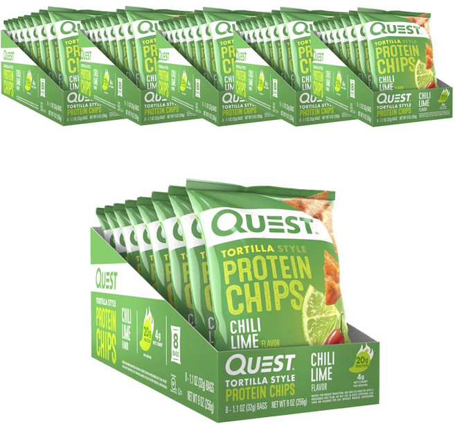 퀘스트뉴트리션 토르티야 스타일 프로틴 칩, 상세내용참조