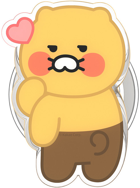 카카오프렌즈 춘식이 스탠다드 맥스탠드 톡 맥세이프 호환, 능글능글, 1개