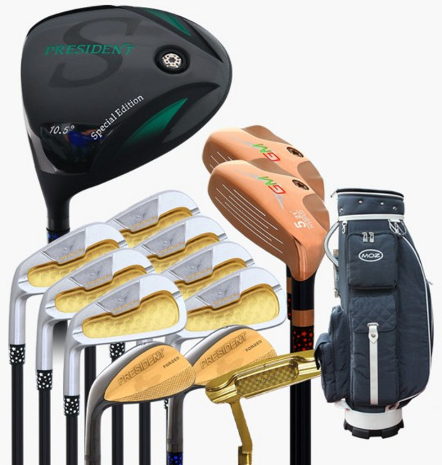 왼손골프채풀세트 PRS 원랭스 단조풀세트(13P), 9.5도 S