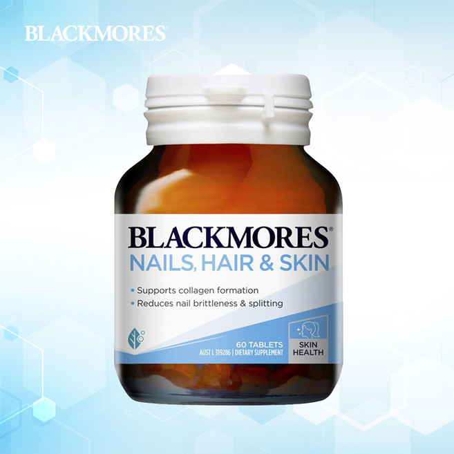 블랙모어스 네일 헤어 스킨, 1개, 60정