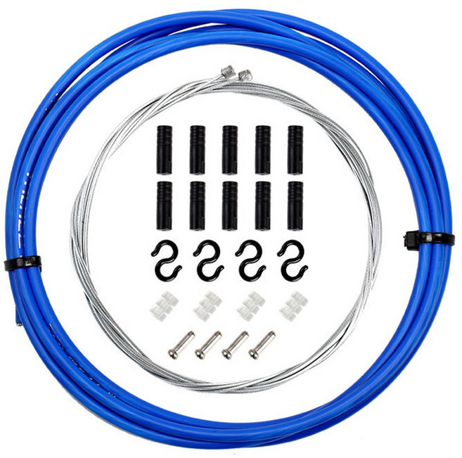 PH 자전거 MTB 로드용 브레이크 변속기 케이블 와이어 세트, 1세트