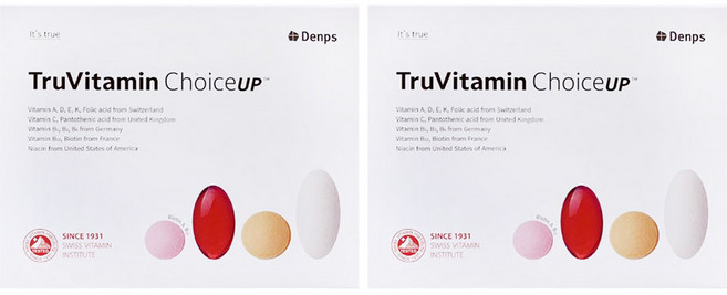 덴프스 트루바이타민 Choice UP 초이스업 1840mg X 30포 2개 / DY, 55.2g, 2박스