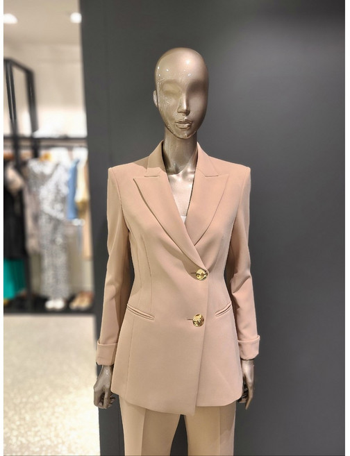 제시뉴욕 신구로점 베이지 사선 투버튼 자켓 DC8-NSJQ103R