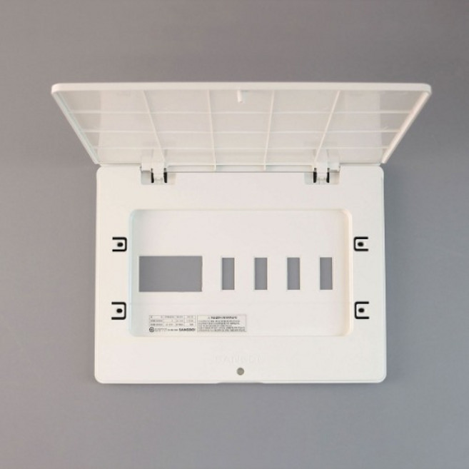 상도 올리비아 분전함 커버 웜화이트 두꺼비집 4회로 1개