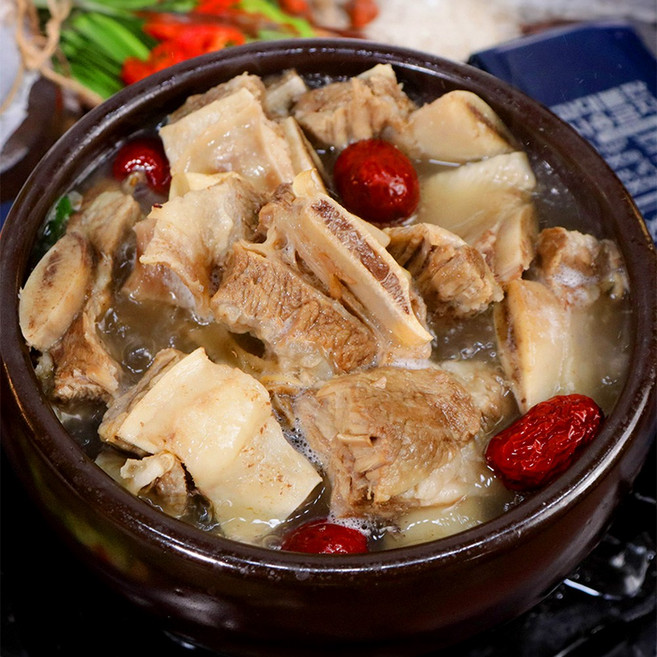 가마솥방식 가성비 최강 참갈비탕, 4개, 500g