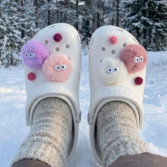 퍼니펀 폼폼이 파츠 세트 4컬러