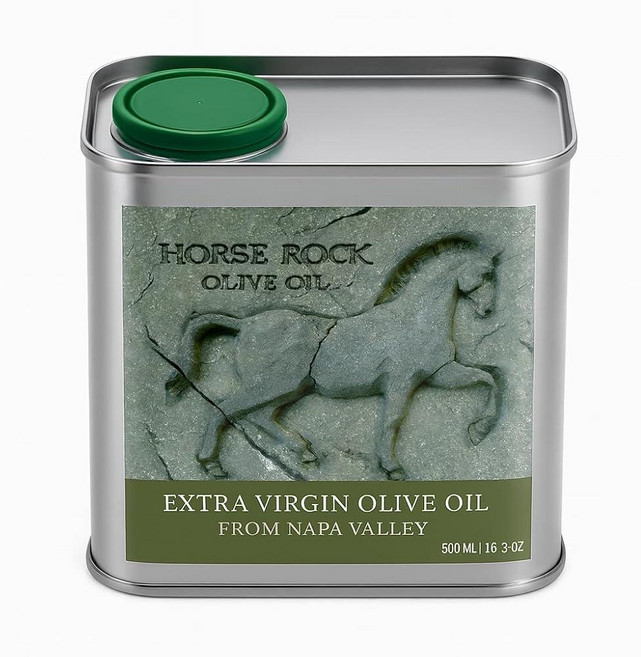 Horse Rock Olive Oil Napa Valley (500ml) 엑스트라 오일 유기농 버진 올리브, 500 ml 230491, 500ml