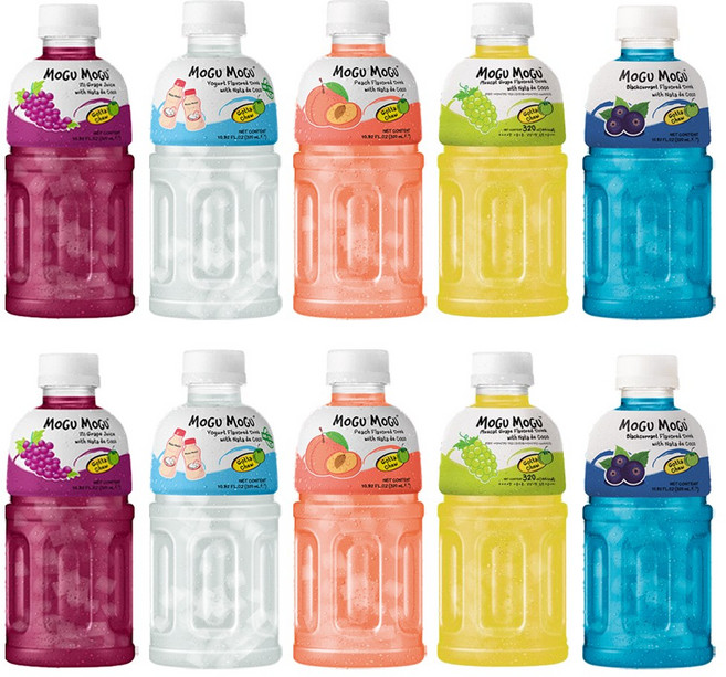 모구모구 인기5종 320ml 포도 2개+요거트 2개+복숭아 2개+샤인머스켓 2개+블랙커런트 2개 (총10개) 어린이주스음료수과일, 10개