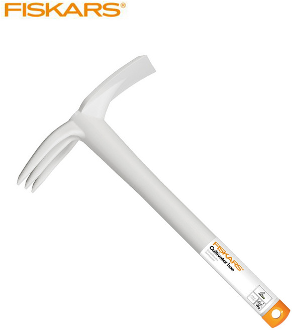 피스카스 폴란드산 원예공구 녹방지 화이트 괭이(1027035) 꽃 이식 모종삽 갈퀴 갈고리, 모종삽(1027032), 1개