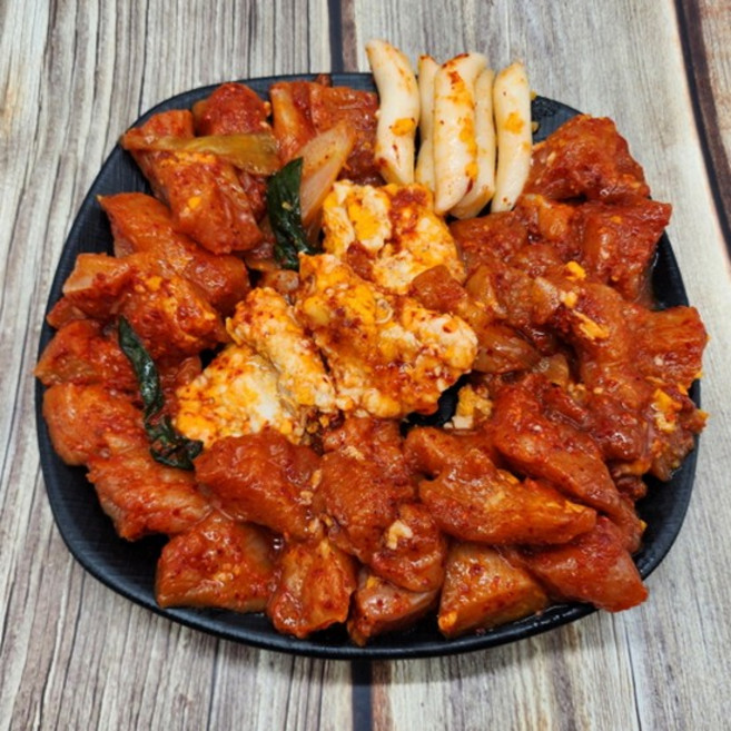 비법 양념 쫀득 대창 닭갈비 750g x 2팩, 없음