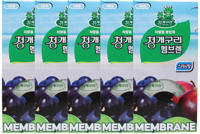 청개구리 멤브렌 스카시향 5개입, 5개