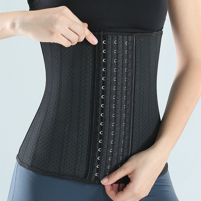 현앤미 몸매보정 라텍스 흉곽 코르셋 다이어트 뱃살 허리 흉통줄이기