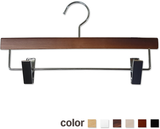 제이지몰-목바 하의걸이 바지걸이-5개판매가 옷걸이, 1개, 목바 하의걸이월넛 5개