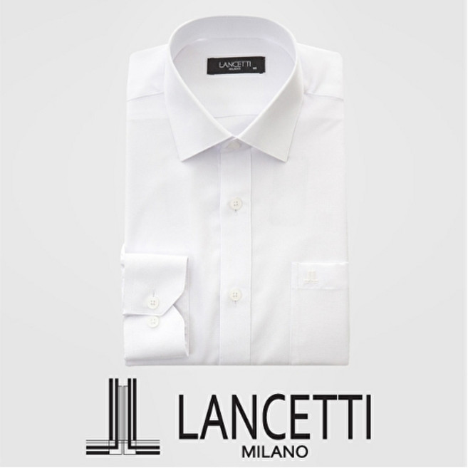 란체티 노말 화이트 셔츠 501