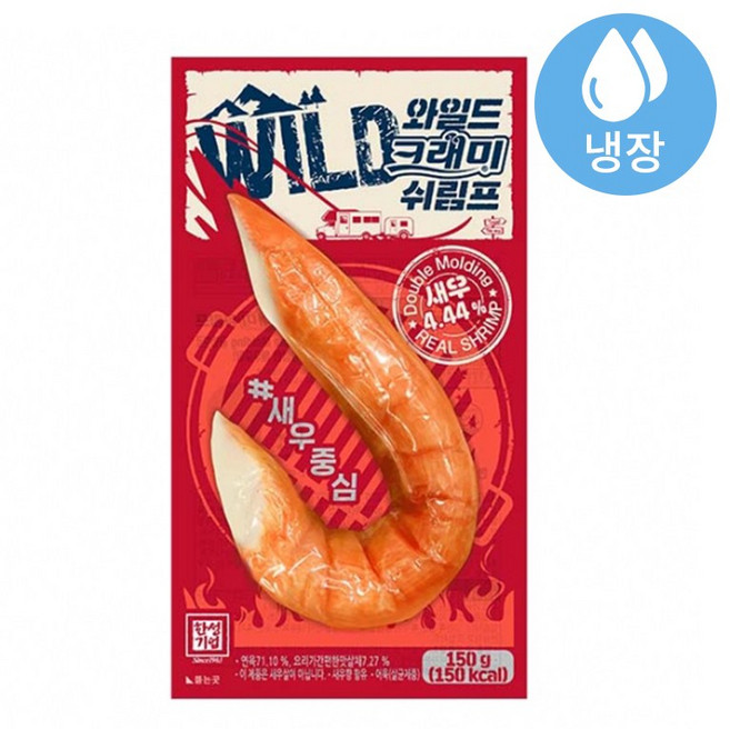 한성마트 1+1 와일드 크래미 쉬림프(150gx2), 150g, 2개