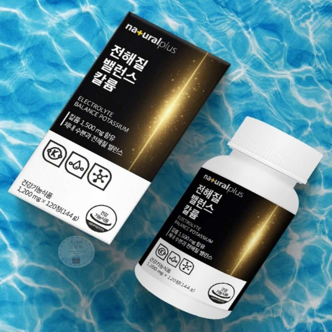 Natural 강황추출 풋사과추출물 전해질 칼륨120정 뽕나무잎