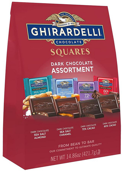 Ghirardelli 기라델리 어쏘티드 다크 초콜릿 421.7g 2팩