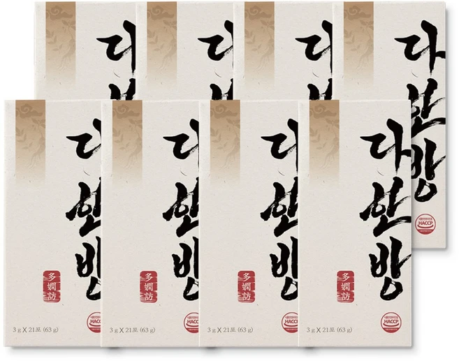 [본사출고] 다한방, 63g, 8개 - 쿠팡