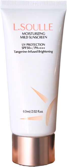 엘솔레 영유아 온가족 마일드 눈시림 없는 수분 선크림 SPF50+ PA++++, 60ml, 1개