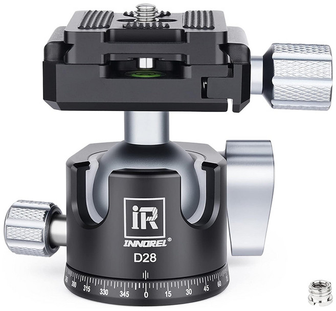 이노엘 저중력 중심 볼헤드 360도 파노라마촬영 보조 세트, D28, 1세트