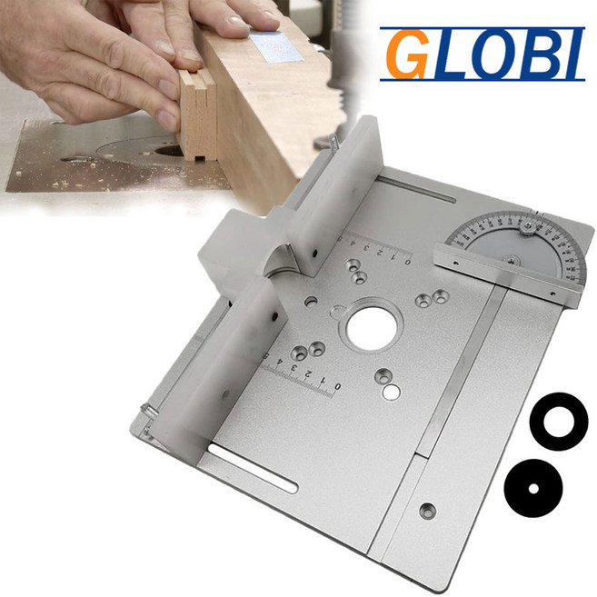 글로비 루터 플레이트 라우터 테이블, 1개