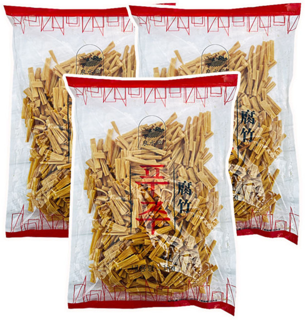 천천중국식품 대용량 자른푸주, 3개, 1kg