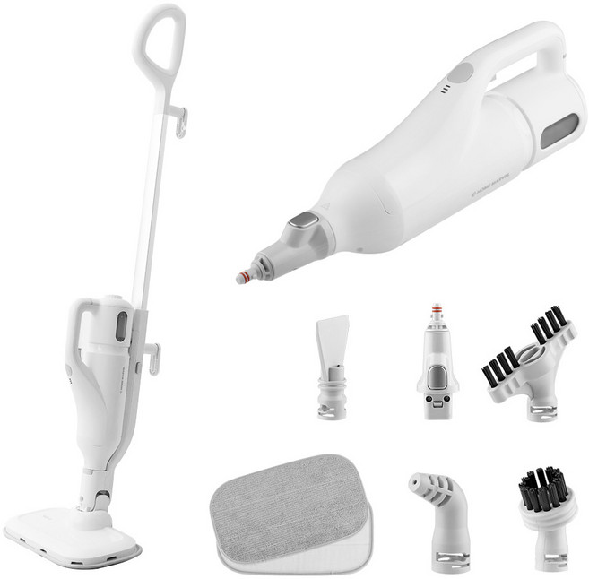 홈마블 스팀 청소기 H300, 화이트, HSC-H300