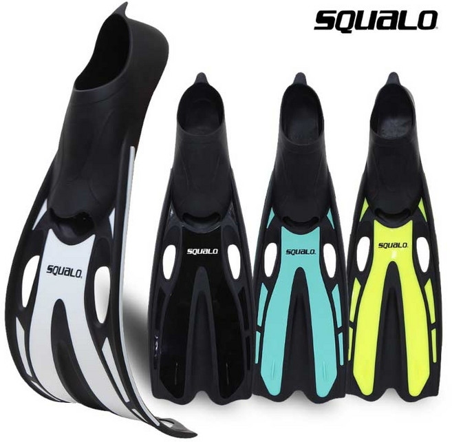 스쿠알로 롱핀 오리발 FN-100, 블랙