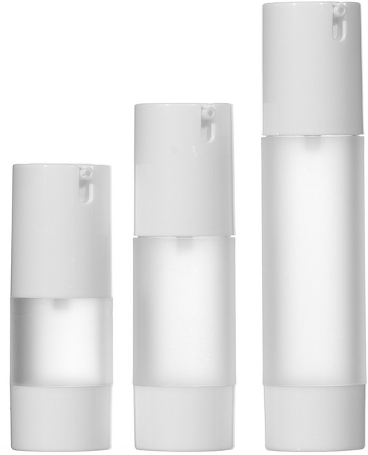 [용기] 에어리스 반투명코팅 NO캡 진공에센스 20ml / 30ml / 50ml, 1개