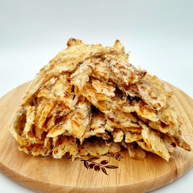 모두의입맛 국내가공 순살로 구운 아귀포 무방부제 600g 아귀채 고함량, 2개, 300g