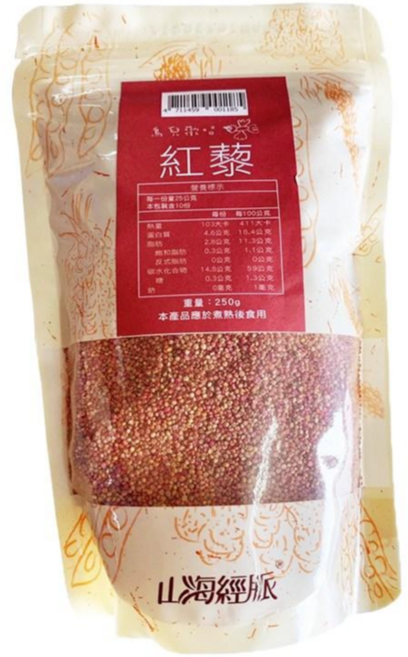 【東遊季】台東縣農會 山海經脈 鳥兒歡唱 糯小米 台東農漁嚴選 台東紅藜, 250g, 1包