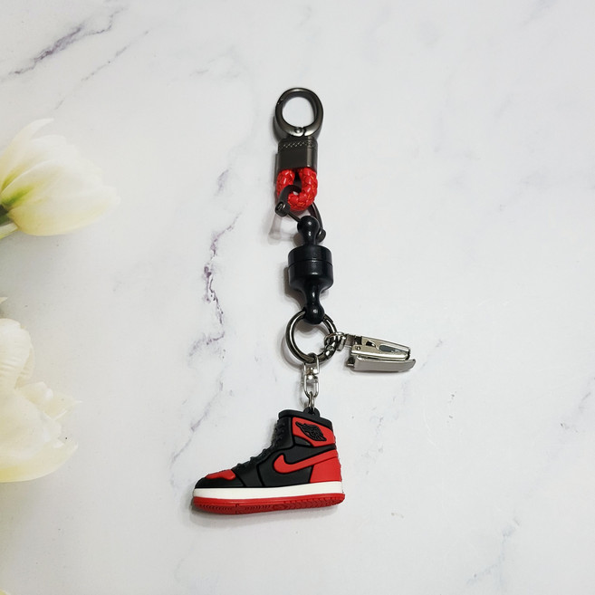 [골프면세점] 덩크슛 스니커즈 자석 마그넷 키퍼 퍼터커버 홀더 퍼터집게, 1개, 빨강