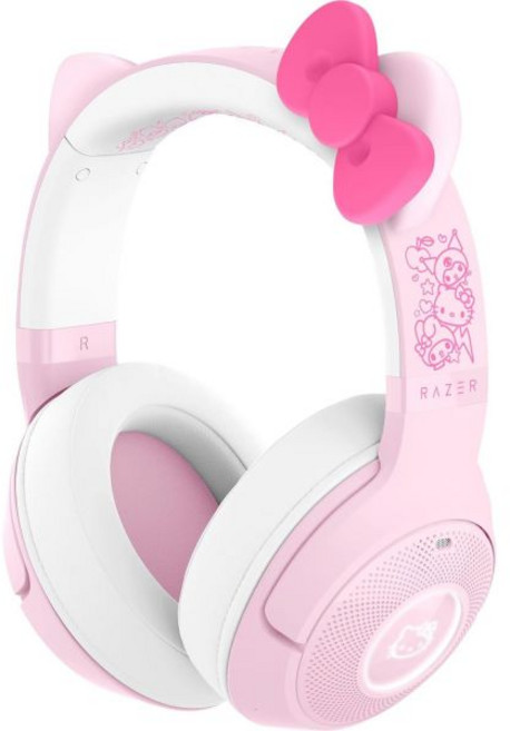 레이저 Razer 크라켄 헬로 키티 V2 무선 헤드셋 핑크, Hello Kitty & Friends Edition, 1개