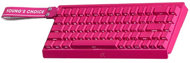 MCHOSE 에이스 ACE 68 V2 익스트림 e스포츠 버전 유선 마그네틱축 키보드 한글자판, 제조사축, 성환 마그네틱 축, 베리 레드