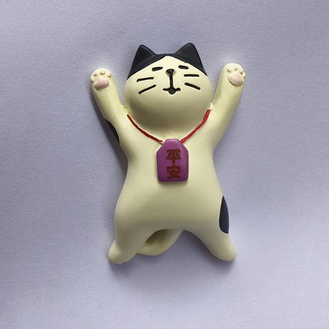 日式雜貨 畫家貓 擺件, 平安貓