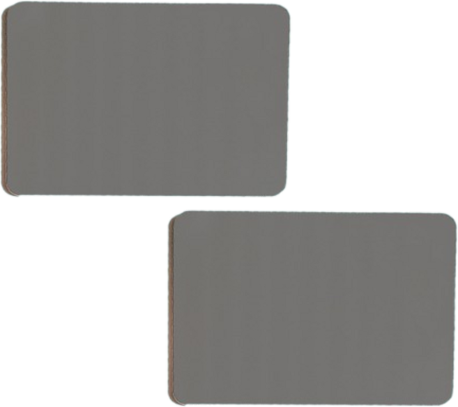 어뮤즈하우스 빨아쓰는 식기 건조 규조토 드라잉매트 2장, 라이트그레이 2P, 1단