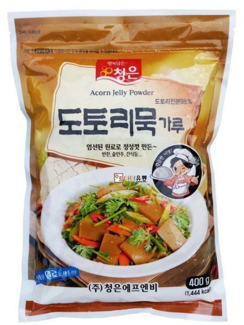 청은 도토리묵가루, 400g, 1개