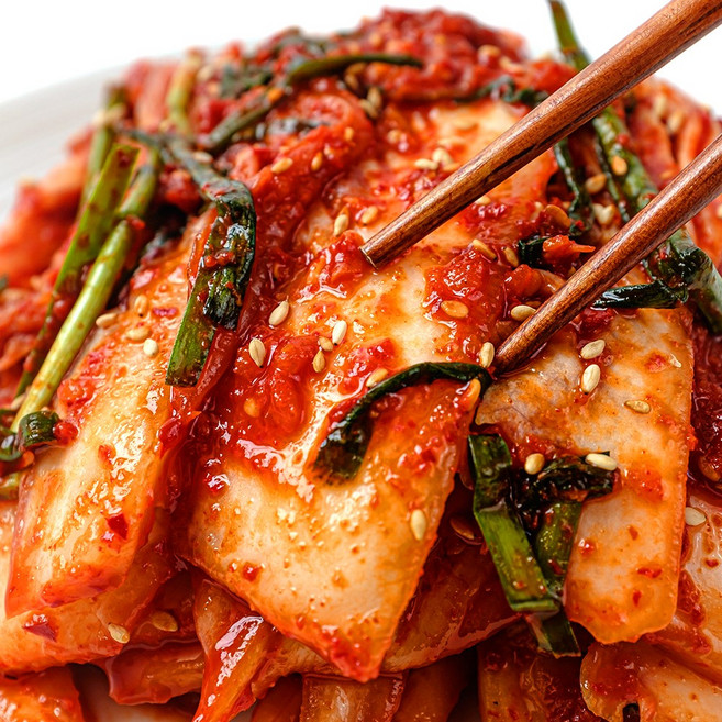 배추 겉절이 김치 매운 실비 겉절이 1kg 2kg 국산 국내산, 매운 실비겉절이, 1개