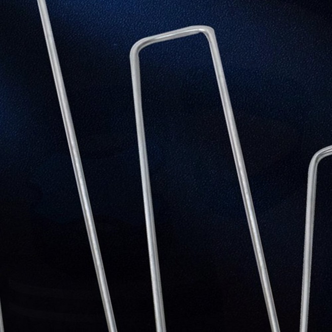 고정핀 U자 제초매트 텃밭 잡초방지 농업 원예 정원 화단, 1개