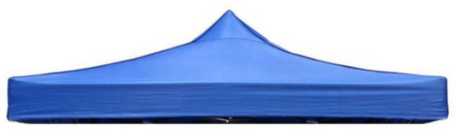 캐노피지붕 천막지붕 3x3(2.9x2.9) 프레임제외, 천막 블루