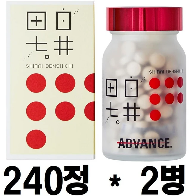 유기 전칠인삼 사포닌 건강식품 시라이 120정 일본, 2개, 240정 - 쿠팡