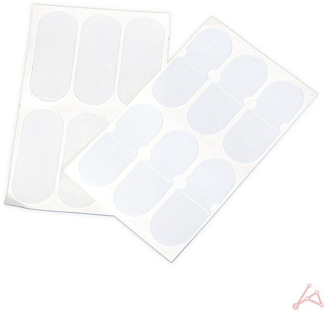 토탈셀링 요정귀 테이프 6개 투명스티커, 홈있음