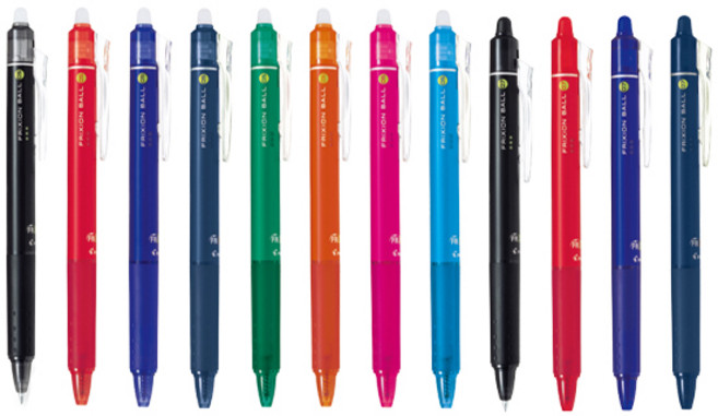 (PILOT) 프릭션 볼 노크 1자루 (옵션) 지워지는 볼펜, 1개, 레드0.5