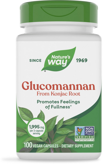 네이쳐스웨이 글루코만난 콘작 루트 665mg 베지테리안 캡슐, 100정, 1개