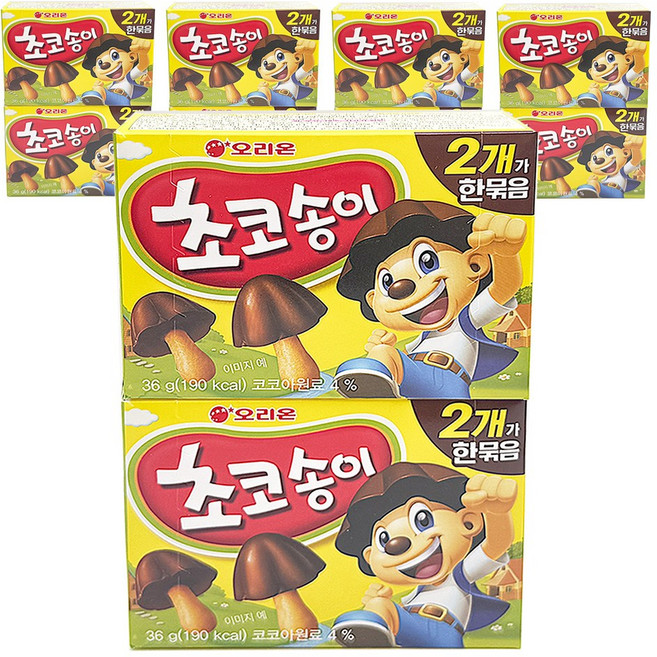 오리온 초코송이 36g x 10개