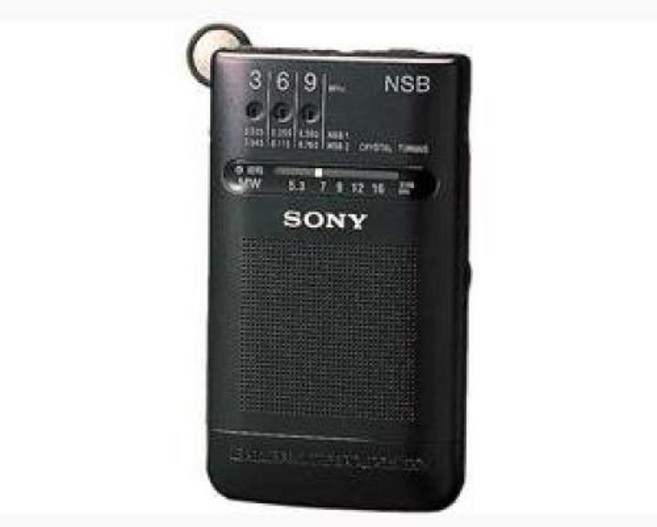 SONY ICR-N10R AM 라디오 (블랙)