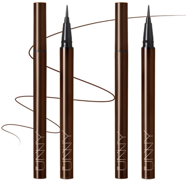 아임유니 스키니 핏 아트라이너 0.6g, 딥 브라운, 2개