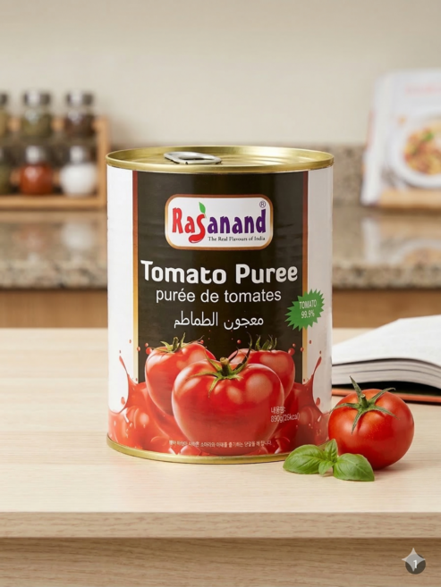 라사난드 토마토 퓨레 요리용 토마토소스 파스타 피자 베이스, 1개, 850g